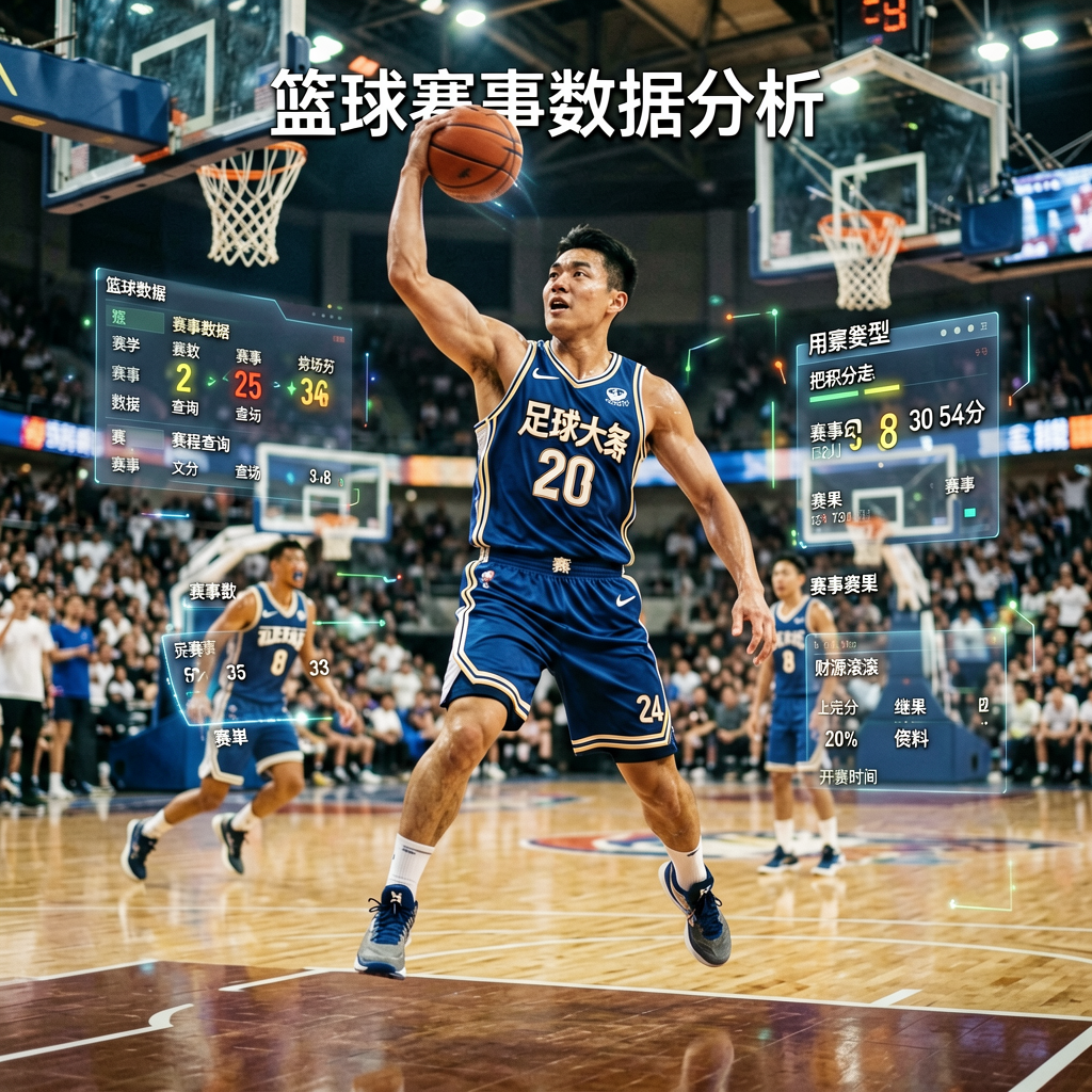 篮球赛事数据分析图表